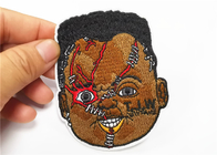 Rock  Cool Embroidered Patches No Minimum Customized Pattern And Size